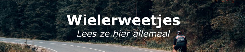 Wielerweetjes - pedaalslag.nl